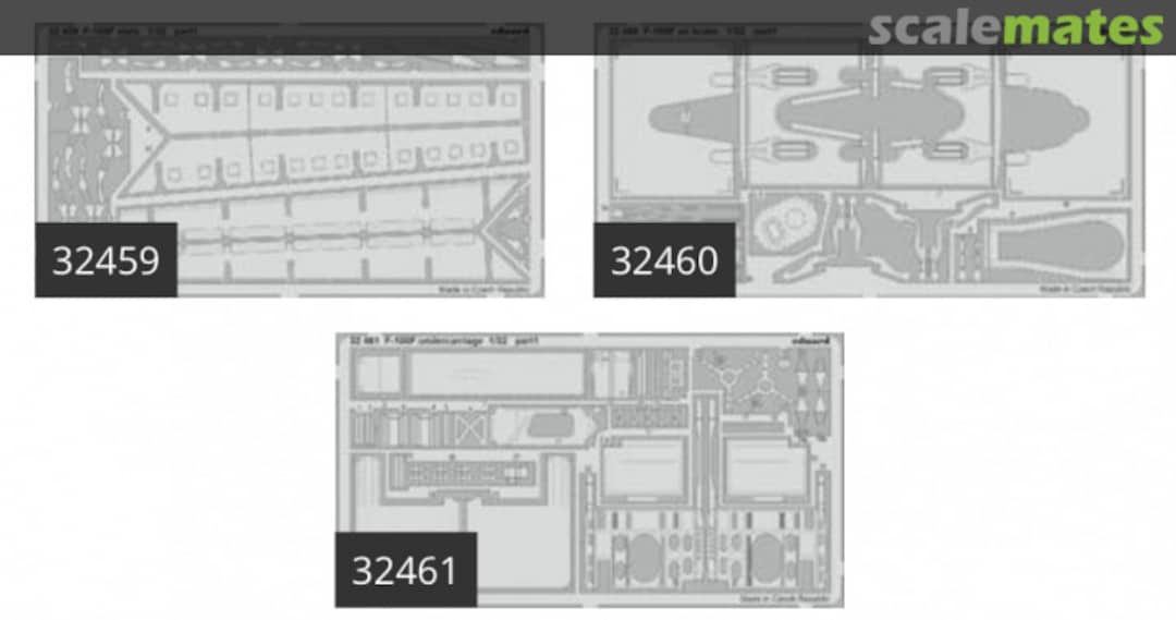 Contents F-100F detail set, Part II BIG33128 Eduard Contents F-100F detail set, Part II BIG33128 Eduard