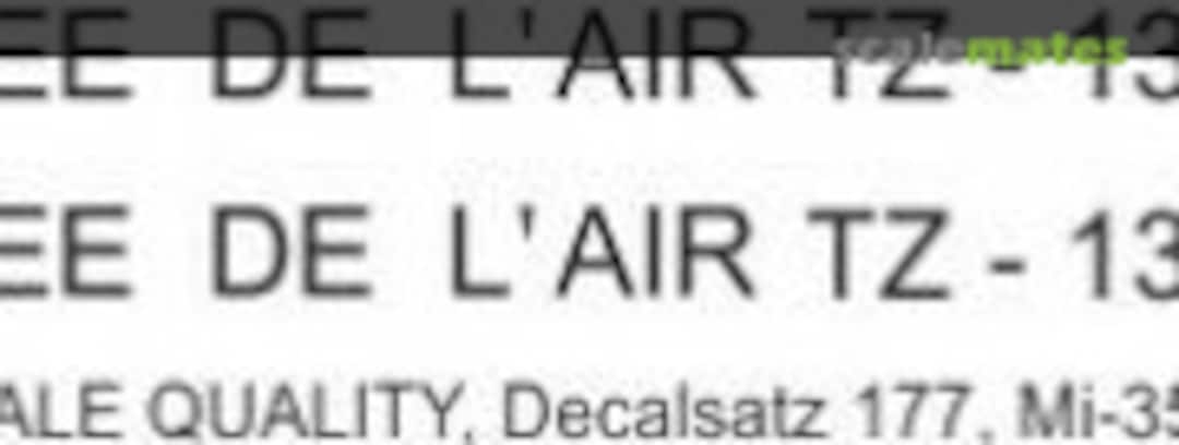 1:48 Mi-35M - Mali (Heli Scale Quality Decal 177) Decal 177