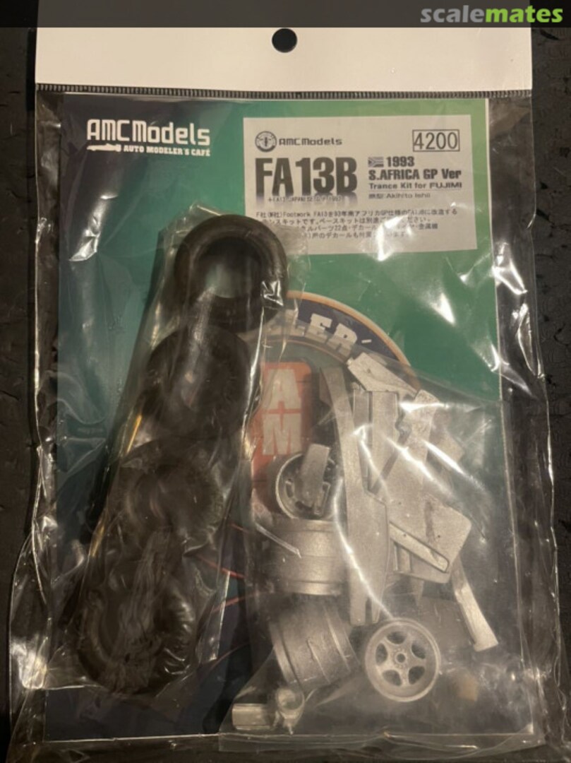 Boxart Footwork FA13B Auto Modeler's Cafe Boxart Footwork FA13B Auto Modeler's Cafe