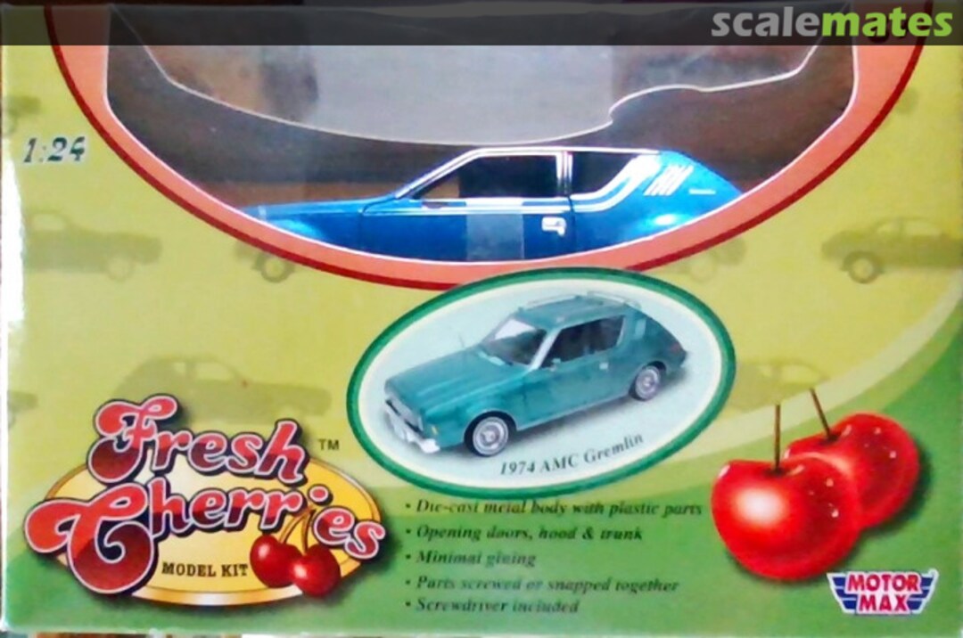 Boxart Fresh Cherries 1974 AMC Gremlin 75120 Motor Max Boxart Fresh Cherries 1974 AMC Gremlin 75120 Motor Max