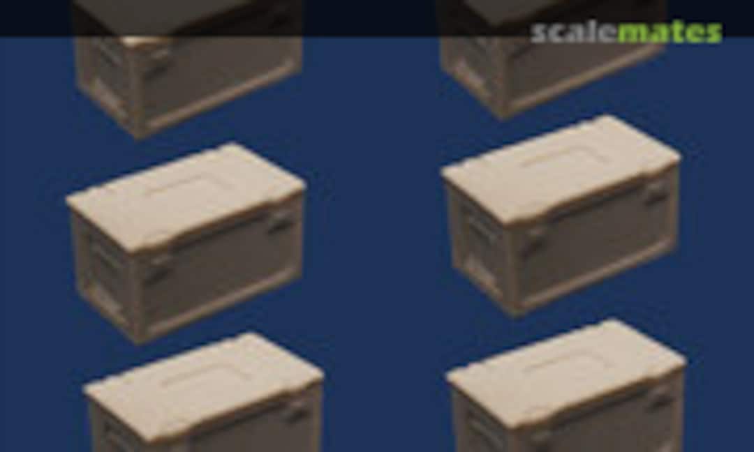 1:35 British ammo boxes for 0,303 ammo (10) (Firestorm Models FS35232) FS35232