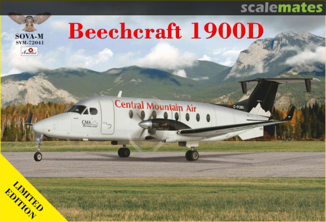 Boxart Beechcraft 1900D SVM-72041 SOVA-M Boxart Beechcraft 1900D SVM-72041 SOVA-M