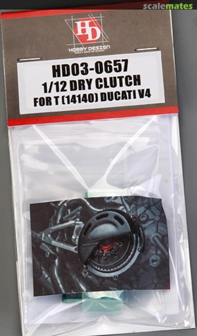 Boxart DRY CLUTCH FOR TAMIYA DUCATI V4 HD03-0657 Hobby Design Boxart DRY CLUTCH FOR TAMIYA DUCATI V4 HD03-0657 Hobby Design