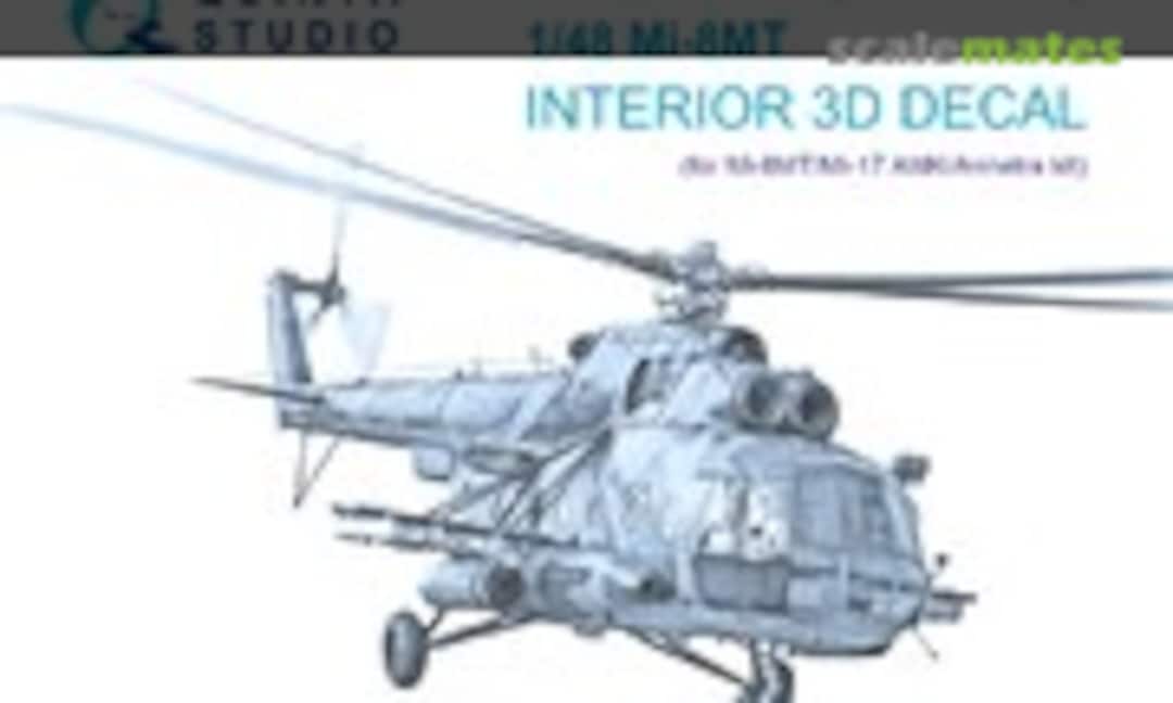 1:48 Mi-8MT interior 3D decals (small version) (Quinta Studio QDS-48380) QDS-48380
