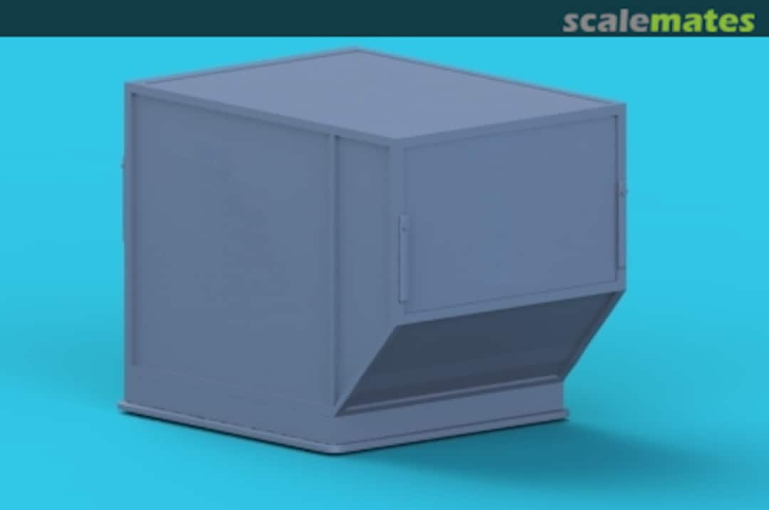 Boxart LD3/AKE container RGSE-12A Rocast Scale Model Details Boxart LD3/AKE container RGSE-12A Rocast Scale Model Details