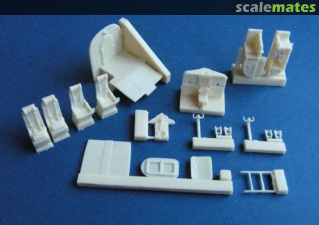 Boxart Grumman S2F-1 Tracker Cockpit + operators station C72056 Pavla Models