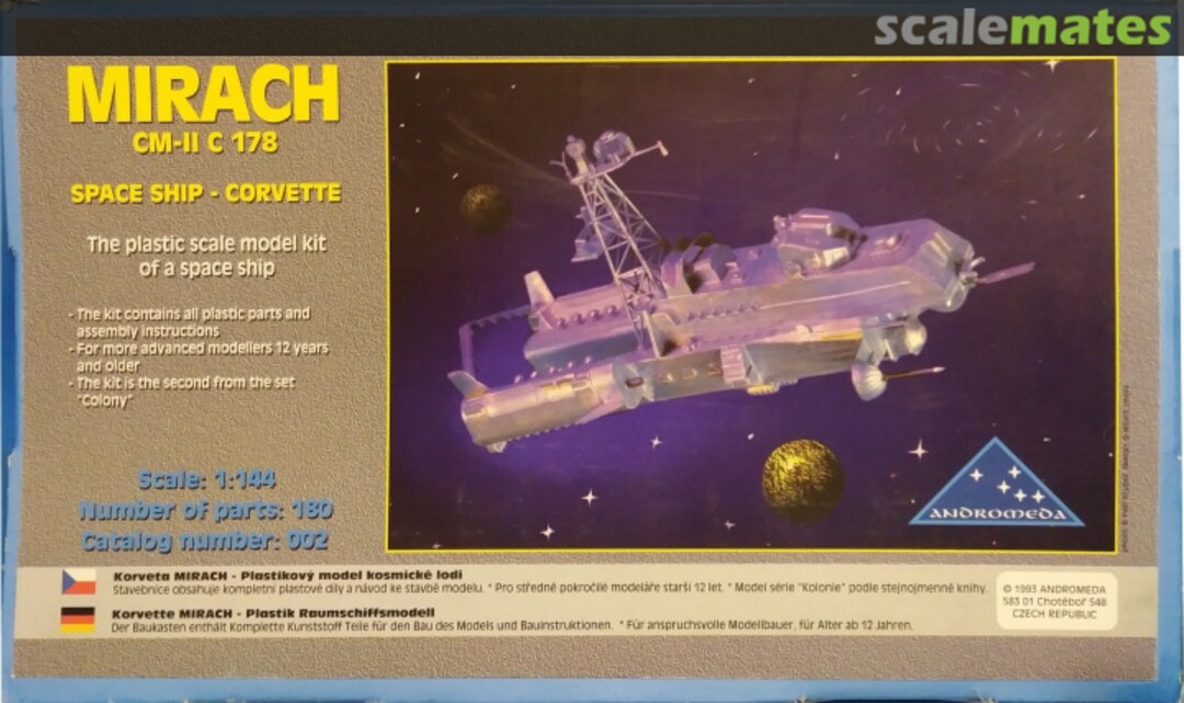 Boxart Mirach CM-II C 178 BKV002 Andromea