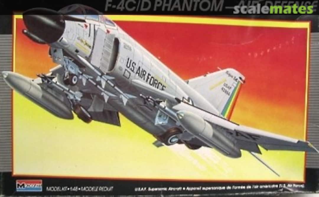 Boxart F-4C/D Phantom - Air Defense 5821 Monogram Boxart F-4C/D Phantom - Air Defense 5821 Monogram
