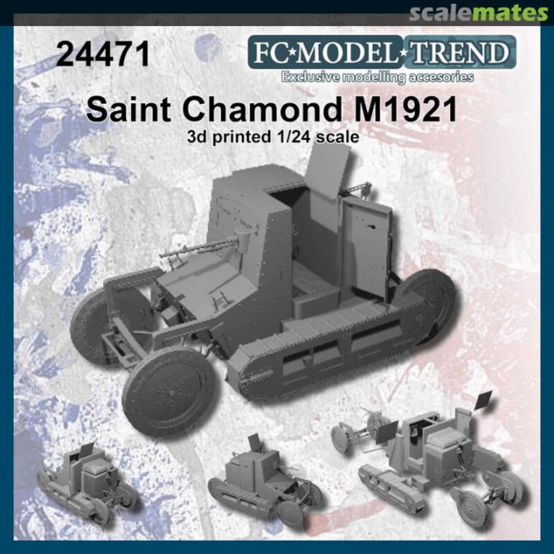 Boxart Saint Chamond M1921 24471 FC Model Trend Boxart Saint Chamond M1921 24471 FC Model Trend
