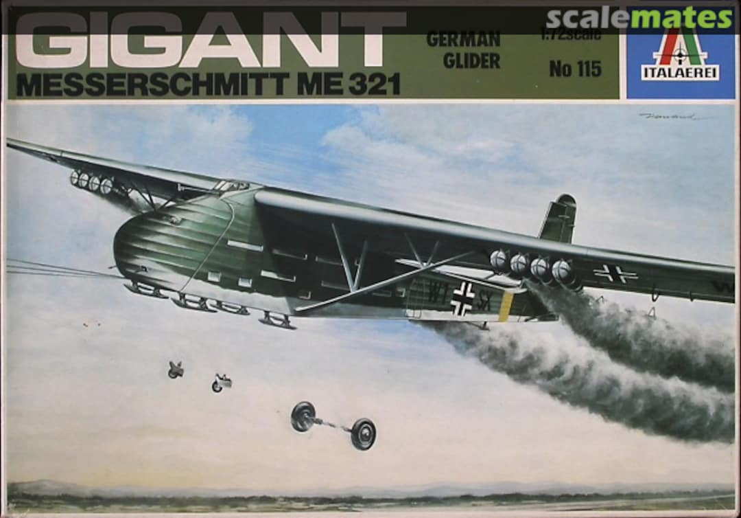 Boxart Messerschmitt Me321 Gigant 115 Italaerei Boxart Messerschmitt Me321 Gigant 115 Italaerei