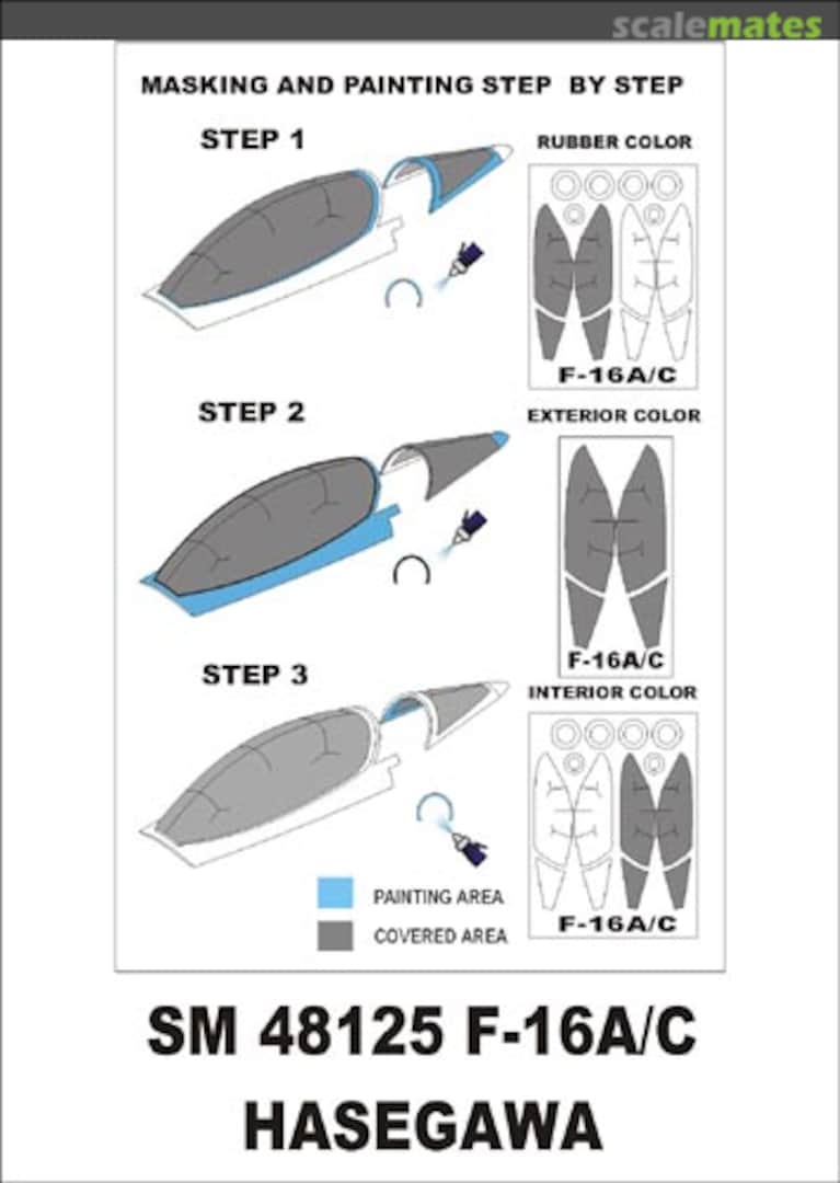 Boxart F-16A/C SM48125 Montex Boxart F-16A/C SM48125 Montex