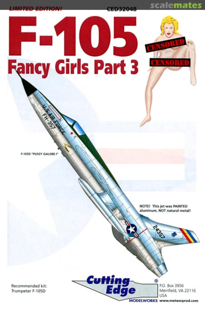 Boxart F-105 CED32048 Cutting Edge Modelworks Boxart F-105 CED32048 Cutting Edge Modelworks