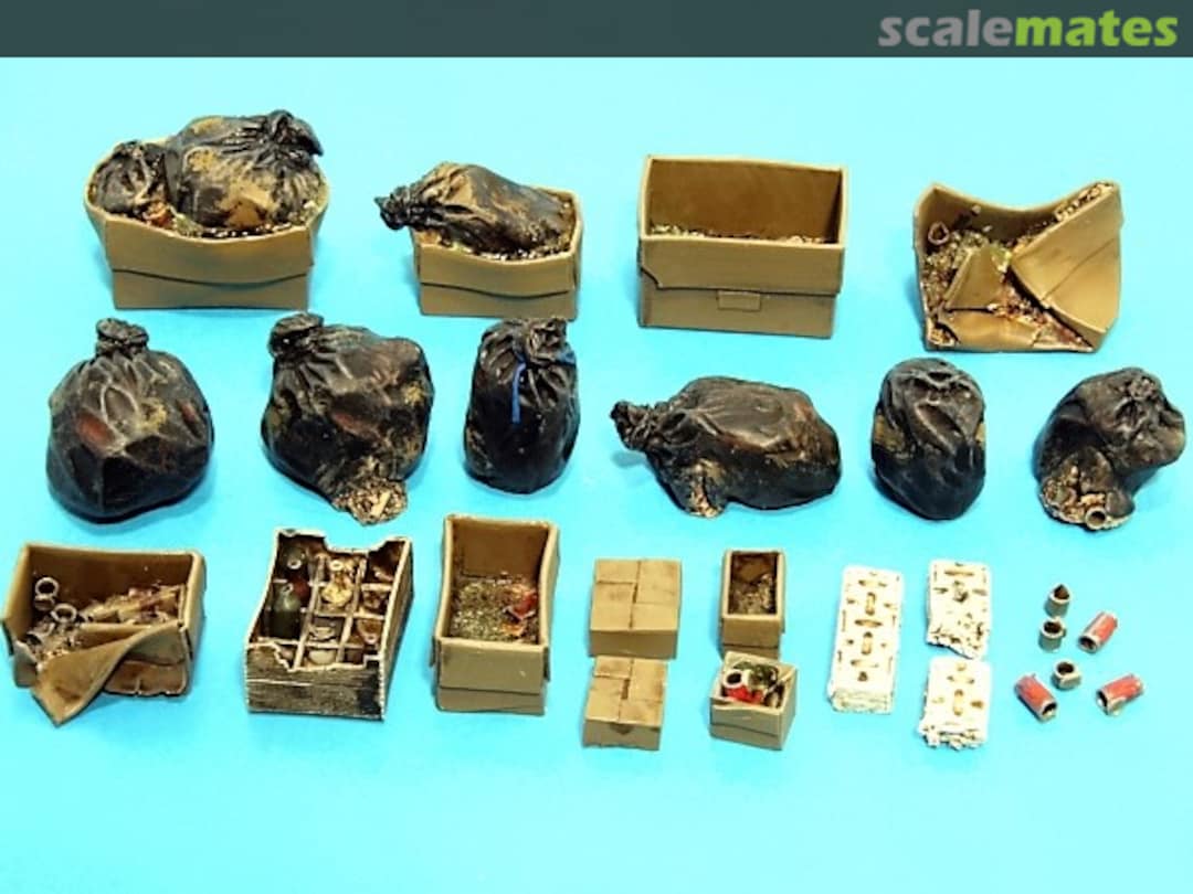 Boxart Urban Refuse Set #1 Bags & Boxes A120 Accurate Armour