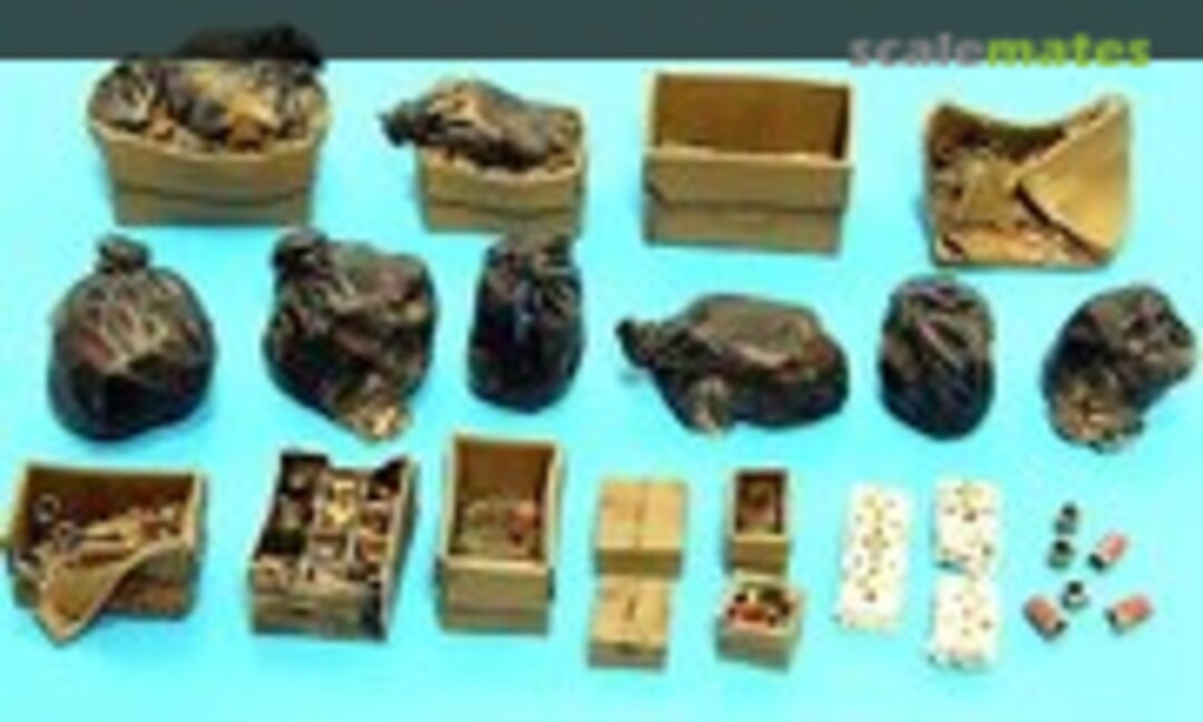 1:35 Urban Refuse Set #1 Bags & Boxes (Accurate Armour A120) A120