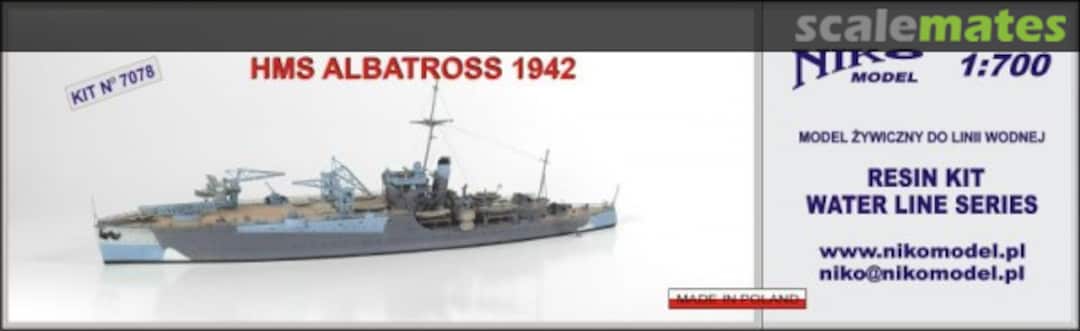 Boxart HMS Albatross 1942 7078 Niko Model Boxart HMS Albatross 1942 7078 Niko Model