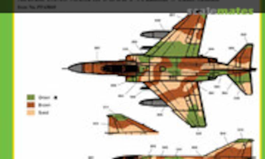 1:48 CAMO-MASK IAF F-4 Phantom II Camo Scheme (J's Work PPA5049)