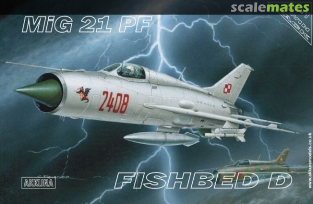 Boxart MiG-21PF Fishbed D A005 Akkura Boxart MiG-21PF Fishbed D A005 Akkura