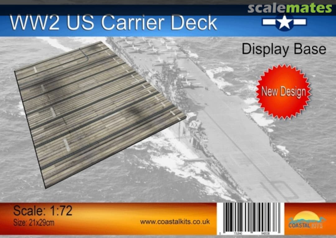 Boxart WW2 US Carrier Deck CKS112-72 Coastal Kits Boxart WW2 US Carrier Deck CKS112-72 Coastal Kits