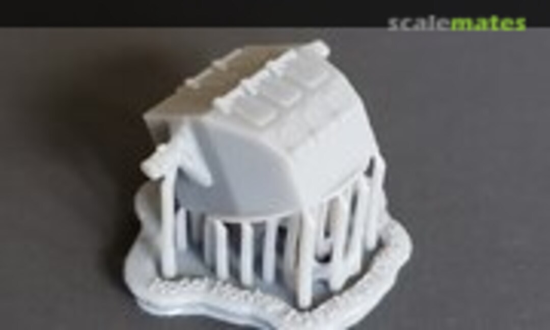 1:192 Mk.37 Fire Control Director, "Square-back" for Mk.12/22 Radars (Model Monkey 192-Mk37-Mk12-22) 192-Mk37-Mk12-22