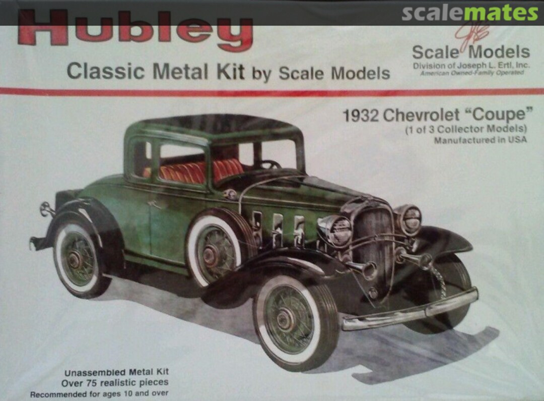 Boxart 1932 Chevrolet "Coupe" 4001 JLE Scale Models Boxart 1932 Chevrolet "Coupe" 4001 JLE Scale Models