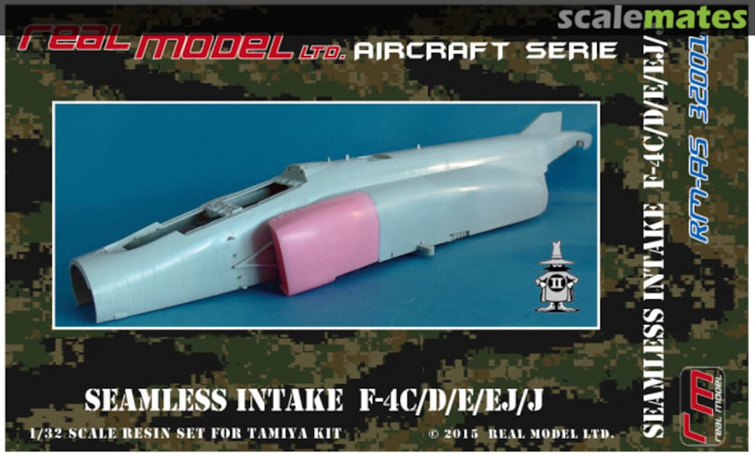 Boxart Seamless Intake F-4C/D/E/EJ/J RM-AS 32001 Real Model Boxart Seamless Intake F-4C/D/E/EJ/J RM-AS 32001 Real Model