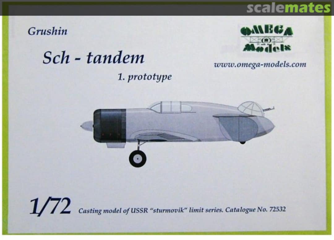 Boxart Grushin Sch-tandem 72 532 Omega Models