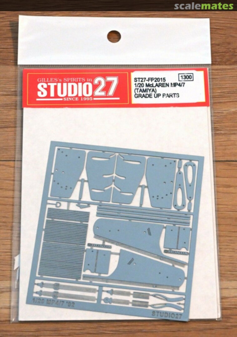 Boxart McLaren MP4/7 Upgrade ST27-FP2015 Studio27 Boxart McLaren MP4/7 Upgrade ST27-FP2015 Studio27
