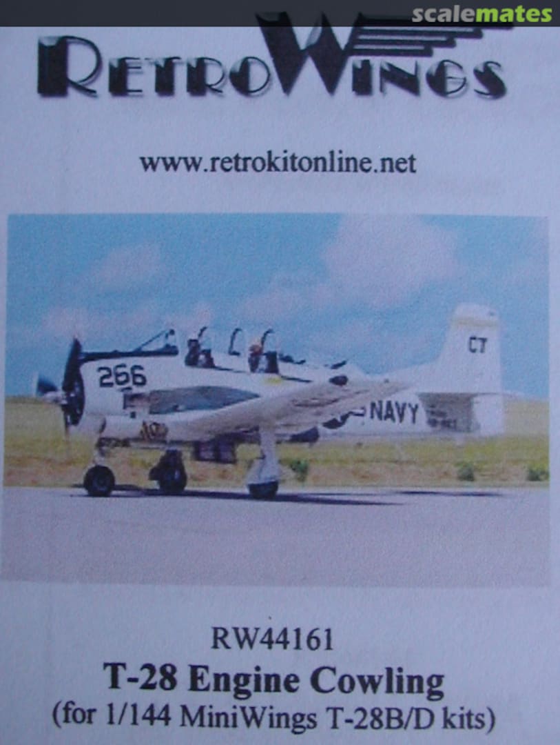 Boxart T-28 Engine Cowling RW44161 RetroWings Boxart T-28 Engine Cowling RW44161 RetroWings