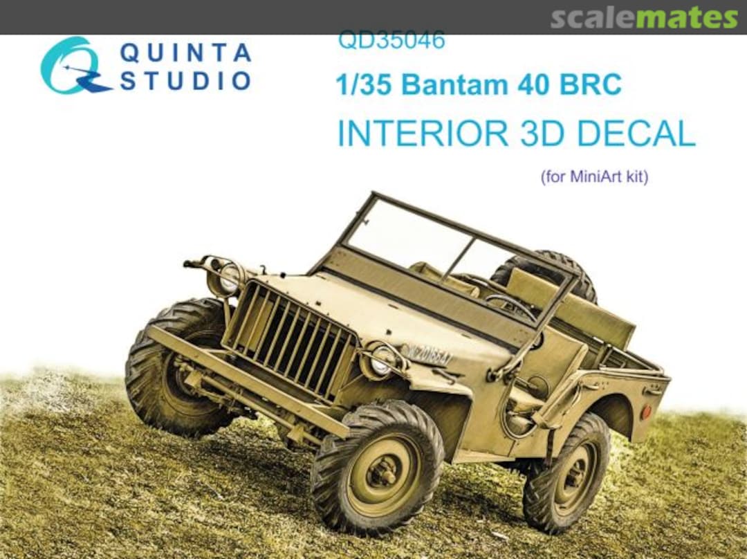 Boxart Bantam 40 BRC interior 3D decals QD35046 Quinta Studio Boxart Bantam 40 BRC interior 3D decals QD35046 Quinta Studio