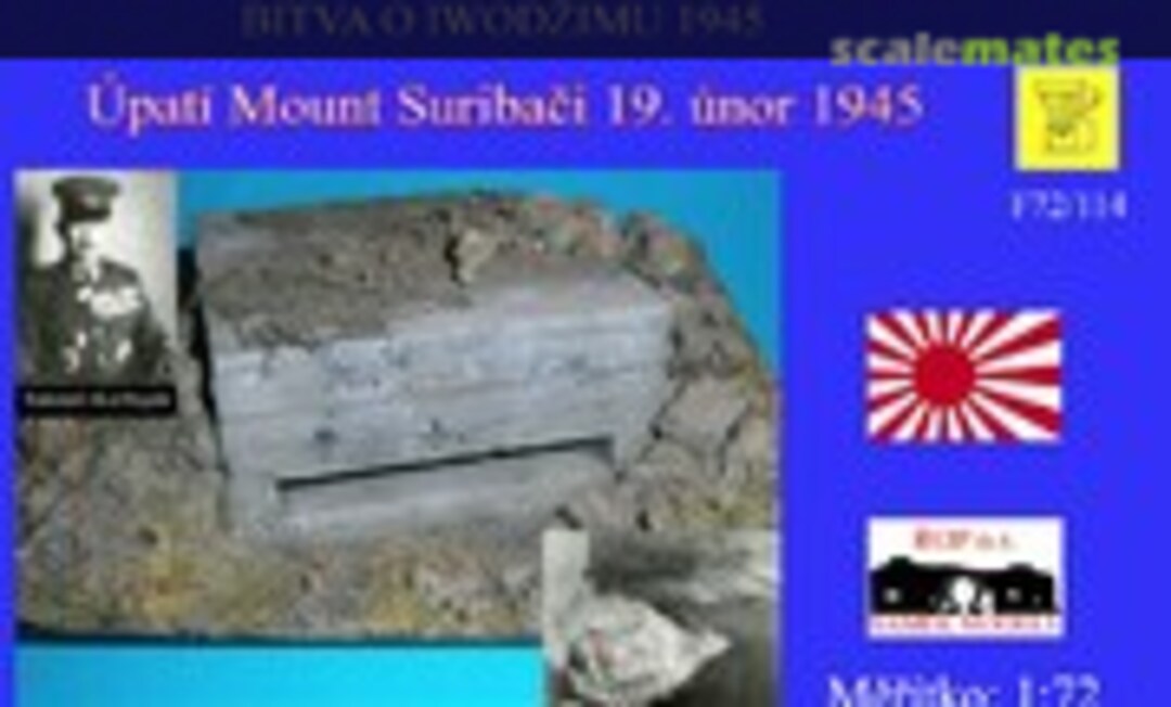 1:72 Upati Mount Suribaci 19. unor 1945 (ROP o.s. Samek Models F72/114)