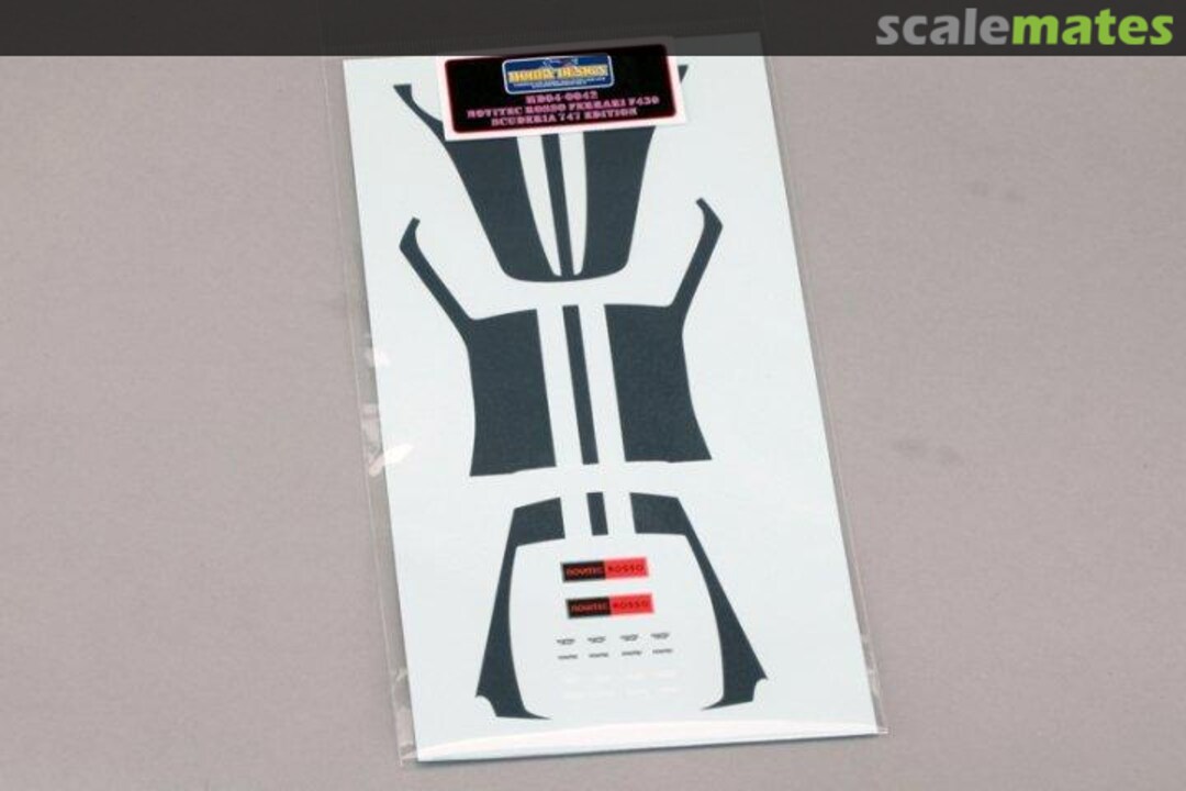 Boxart Novitec Rosso Ferrari F430 Scuderia 747 Edition HD04-0042 Hobby Design Boxart Novitec Rosso Ferrari F430 Scuderia 747 Edition HD04-0042 Hobby Design