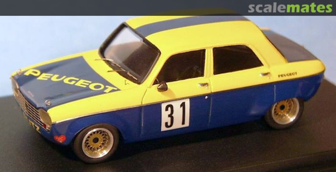 Boxart Peugeot 204 Gr.2 K18B Scala 43 Boxart Peugeot 204 Gr.2 K18B Scala 43