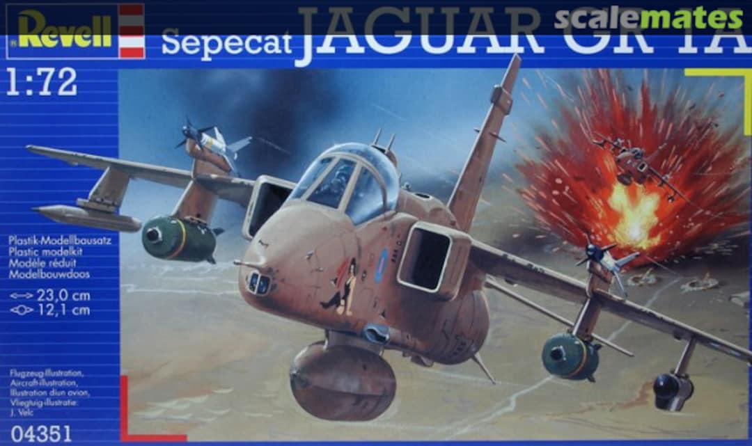 Boxart Sepecat Jaguar GR 1A 04351 Revell Boxart Sepecat Jaguar GR 1A 04351 Revell
