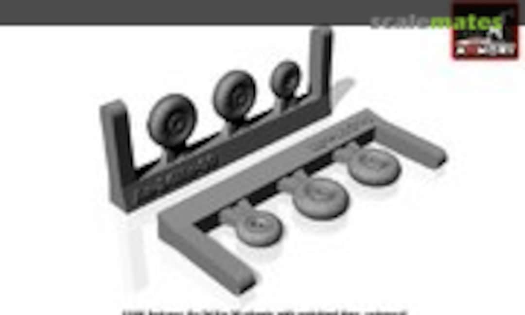 1:144 Antonov An-24/30 wheels (Armory AW14003) AW14003