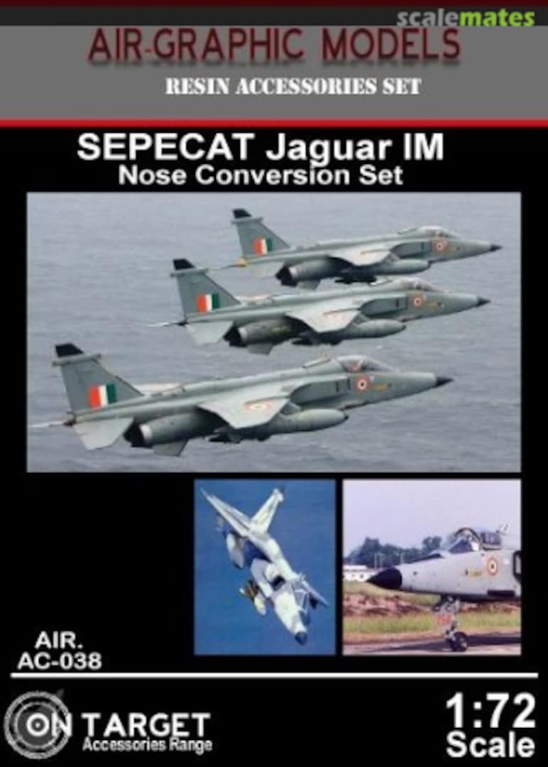Boxart SEPECAT Jaguar IM Nose Conversion Set AIR.AC-038 Air-Graphics Models Boxart SEPECAT Jaguar IM Nose Conversion Set AIR.AC-038 Air-Graphics Models