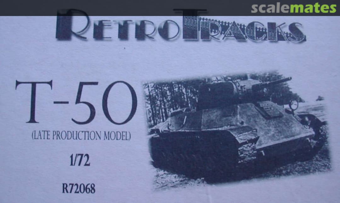 Boxart T-50 (Late Production Model) R72068 RetroTracks Boxart T-50 (Late Production Model) R72068 RetroTracks