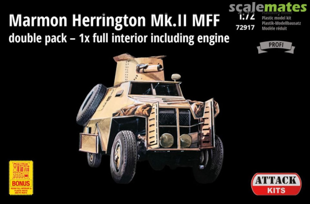 Boxart Marmon-Herrington Mk.II MFF Double Pack 72917 Attack Hobby Kits Boxart Marmon-Herrington Mk.II MFF Double Pack 72917 Attack Hobby Kits