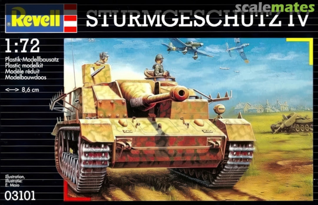 Boxart Sturmgeschütz IV 03101 Revell Boxart Sturmgeschütz IV 03101 Revell