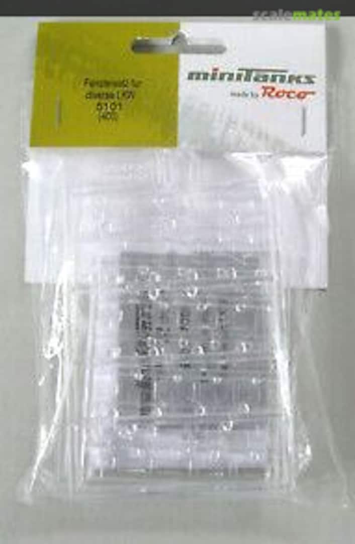 Boxart Windscreen & Side Windows 5101 Roco Minitanks Boxart Windscreen & Side Windows 5101 Roco Minitanks
