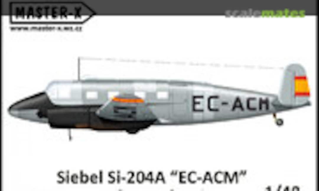 1:48 Siebel Si-204A EC-ACM (Master-X MX4858.05) MX4858.05