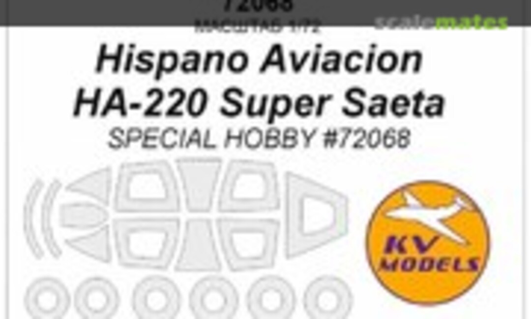 1:72 Hispano Aviacion HA-220 Super Saeta (KV Models 72068) 72068