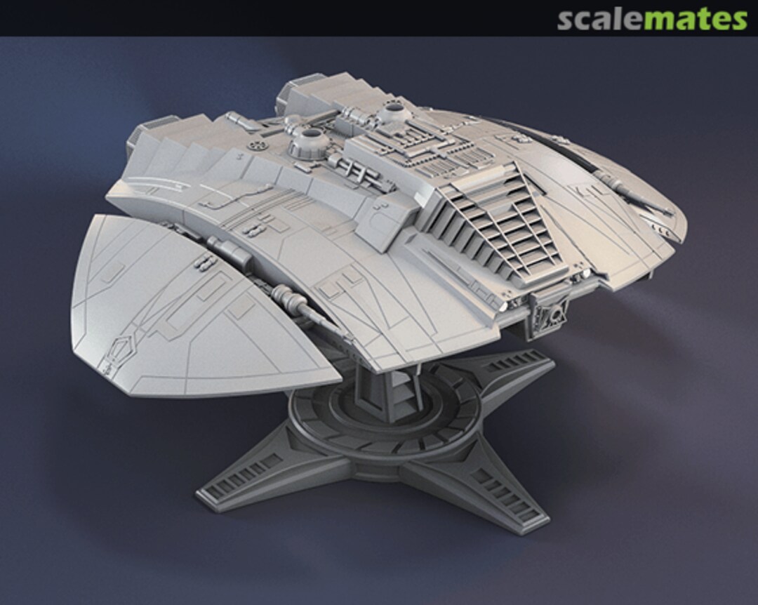 Boxart Cylon Raider TOS 3D Printing Model Chris Nichols Boxart Cylon Raider TOS 3D Printing Model Chris Nichols
