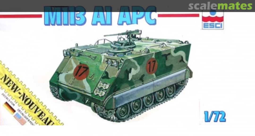 Boxart M113 A1 APC 8305 ESCI Boxart M113 A1 APC 8305 ESCI