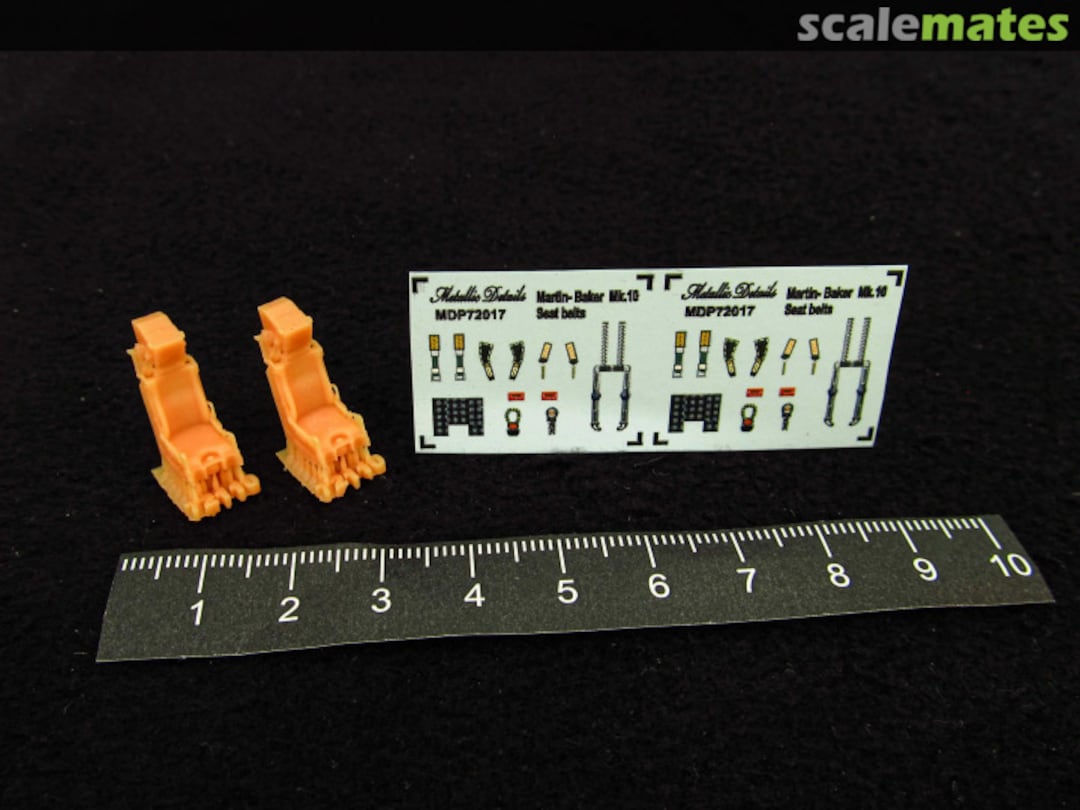 Boxart Ejection seat F16F Rafale MDR72110 Metallic Details Boxart Ejection seat F16F Rafale MDR72110 Metallic Details