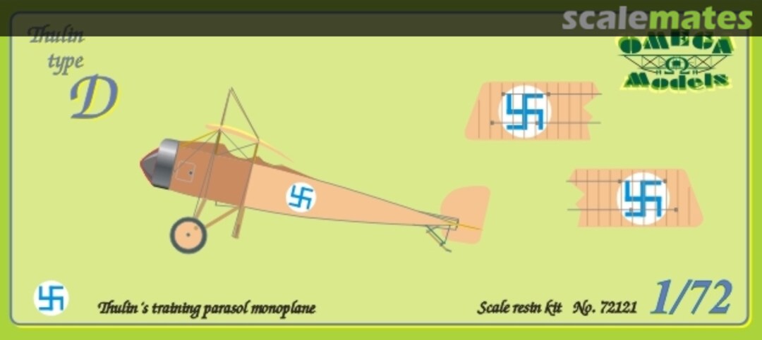 Boxart Thulin type D 72121 Omega Models Boxart Thulin type D 72121 Omega Models