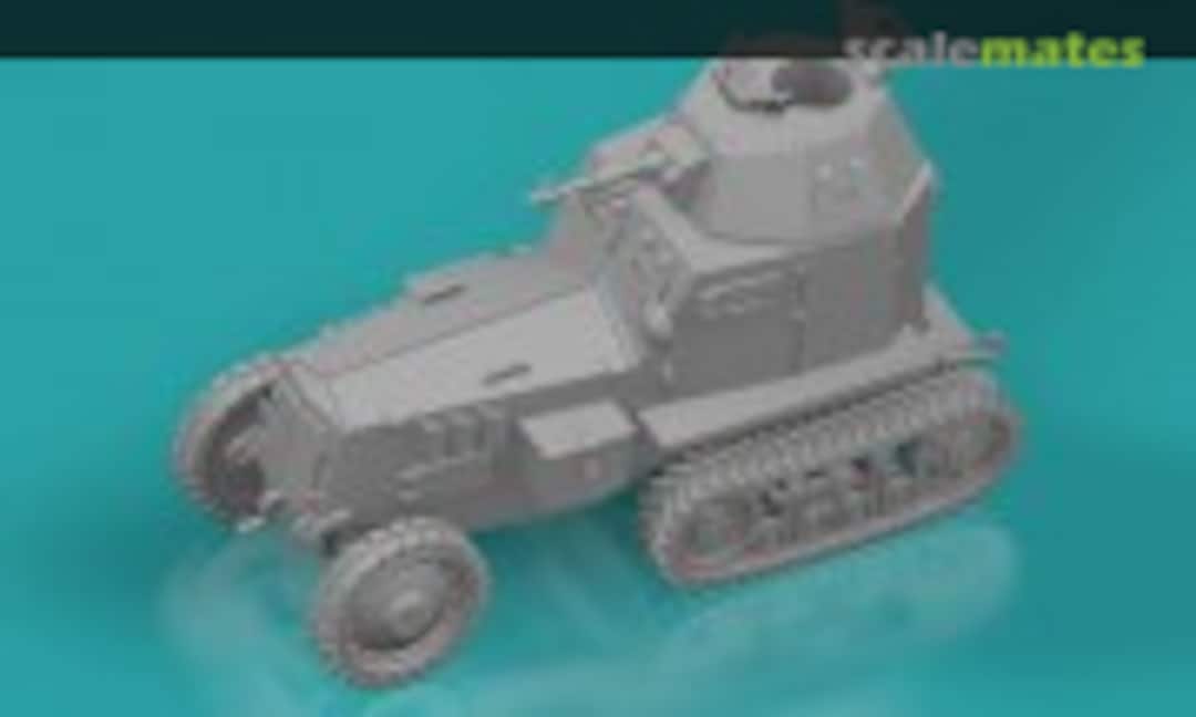 1:72 Half-track Wz.28 - Armored car model 28 - open hatch (EMP3d 72011116) 72011116