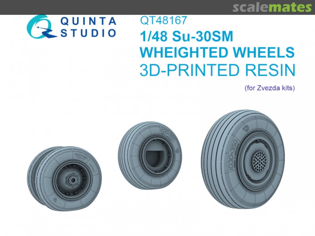 Boxart Su-30SM Weighted Wheels QT48167 Quinta Studio Boxart Su-30SM Weighted Wheels QT48167 Quinta Studio