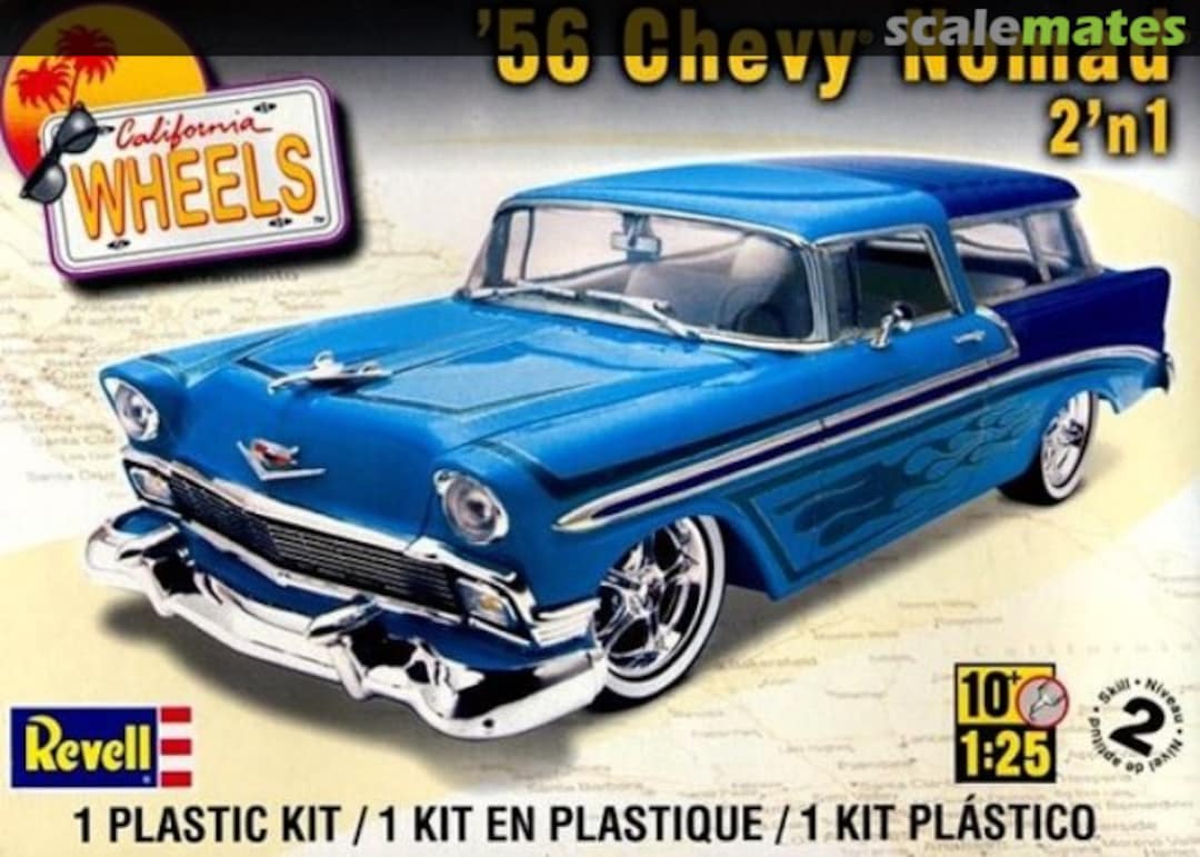 Boxart '56 Chevy Nomad 2 'n 1 85-4947 Revell Boxart '56 Chevy Nomad 2 'n 1 85-4947 Revell
