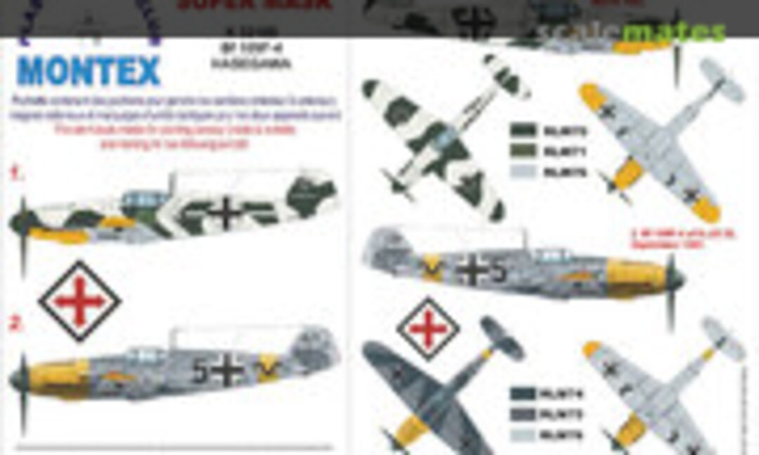 1:32 BF 109F-4 (Montex K32189) K32189