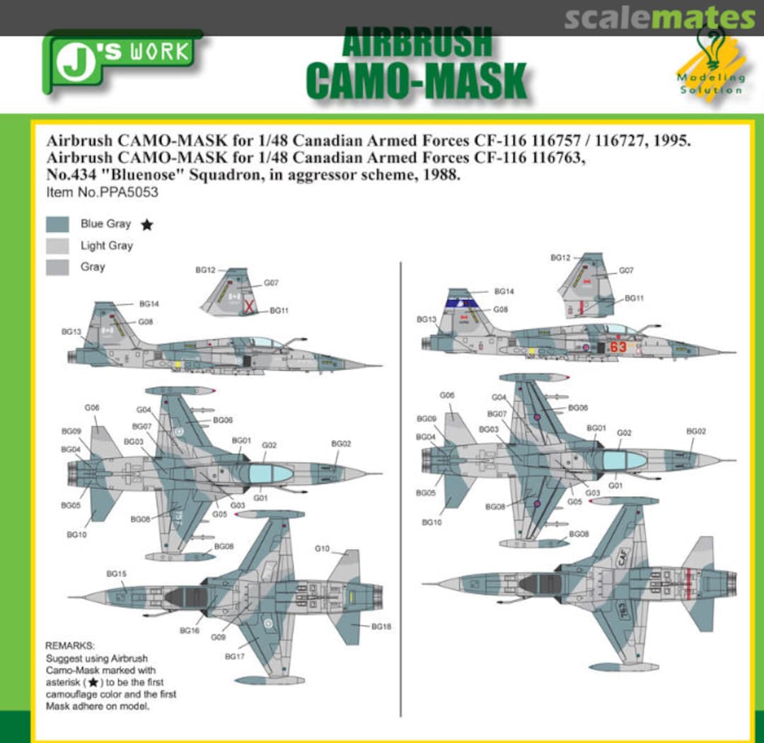 Boxart CAMO-MASK CF-116 'Bluenose' Aggressor PPA5053 J's Work Boxart CAMO-MASK CF-116 'Bluenose' Aggressor PPA5053 J's Work
